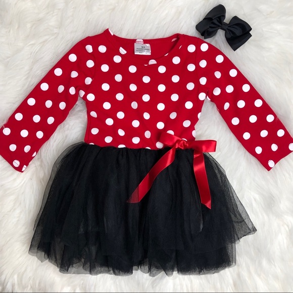 Boutique Mouse Tutu Dress Polka Dot • NO RESTOCK - Picture 4 of 6